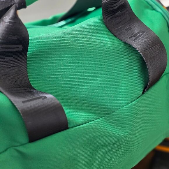 Nike Air Jordan Velocity Duffle Bag Money Gym Bag Travel Green Gold Oregon Ducks - Picture 14 of 14